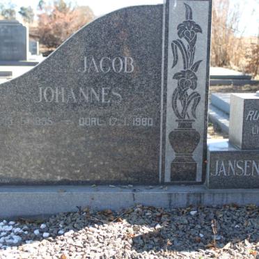 RENSBURG Jacob Johannes, Jansen van 1885-1980