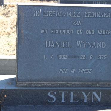 STEYN Daniel Wynand 1822-1975