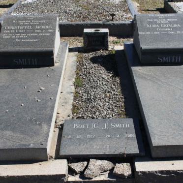 SMITH Christoffel Jacobus 1887-1960 &amp; Alida Catalina VISSER 1901-1981 :: SMITH C.J. 1927-2000