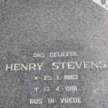 STEVENS Henry 1963-1991