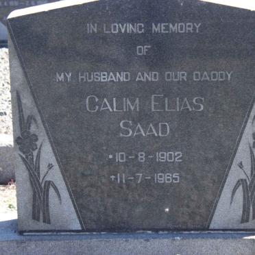 SAAD Galim Elias 1902-1965