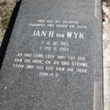 WYK Jan H., van 1913-1993