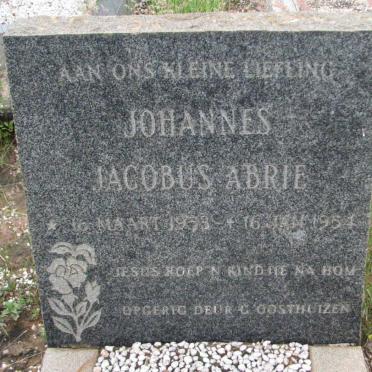 ABRIE Johannes Jacobus 1953-1954