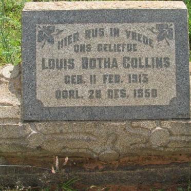 COLLINS Louis Botha 1913-1950