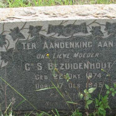 BEZUIDENHOUT C.S. 1874-1945