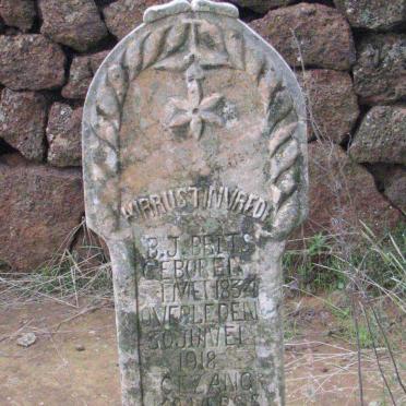 BRITS B.J. 1834-1918