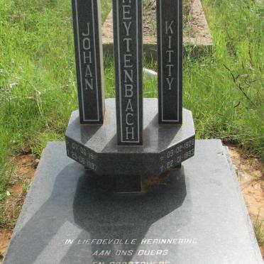 BREYTENBACH Johan 1911-1997 &amp; Kitty 1928-1995