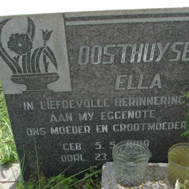 OOSTHUYSE Ella 1899-