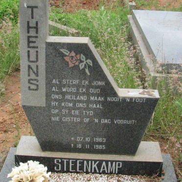 STEENKAMP Theuns 1963-1985