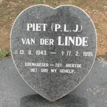 LINDE P.L.J., van der 1943-1999