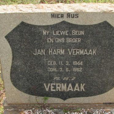 VERMAAK Jan Harm 1944-1962