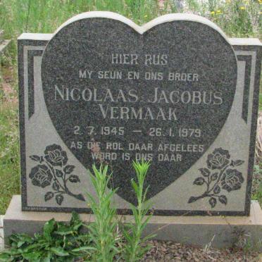 VERMAAK Nicolaas Jacobus 1945-1979