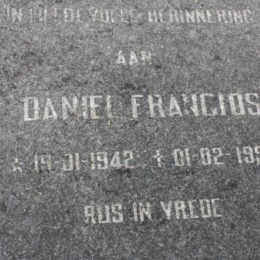 TOIT Daniel Francois, du 1942-1993