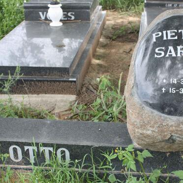 OTTO Pieter Sarel 1930-2002