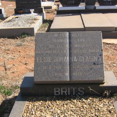 BRITS Elsie Johanna Clasina 1919-1990