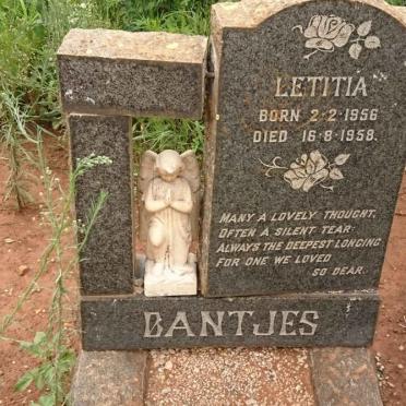 BANTJES Letitia 1956-1958