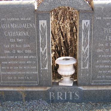 BRITS Pieter Erns 1884-1956 &amp; Maria Magdalena Catharina SMIT 1884-1966