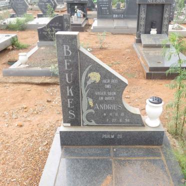 BEUKES Andries 1961-1994