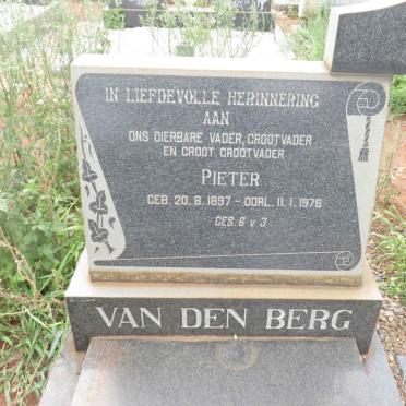 BERG Pieter, van den 1897-1976