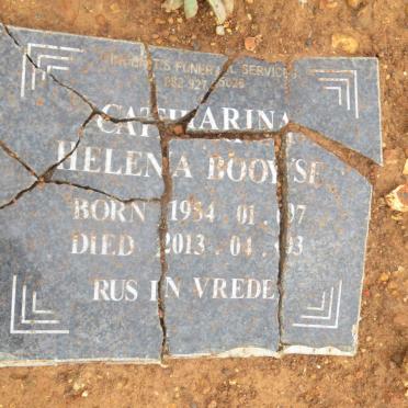 BOOYSE Catharina Helena 1954-2013