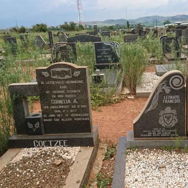 COETZEE Cornelia A. nee ENGELBRECHT 1941-1977 :: ?  Leonard Francois 1955-1977