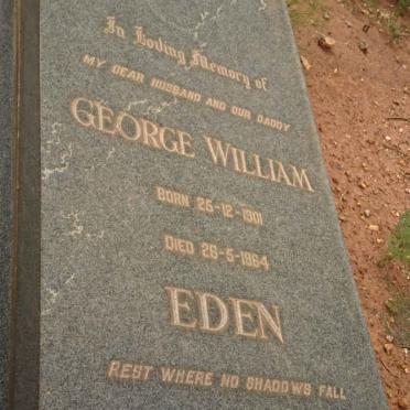 EDEN George William 1901-1964