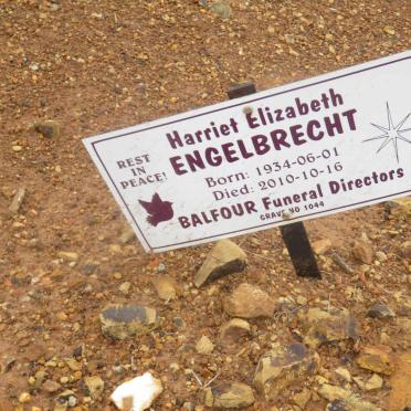 ENGELBRECHT Harriet Elizabeth 1934-2010