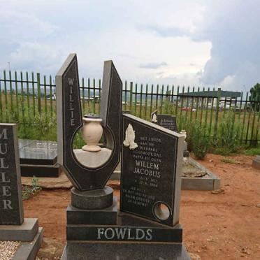 FOWLDS Willem Jcobus 1927-1984