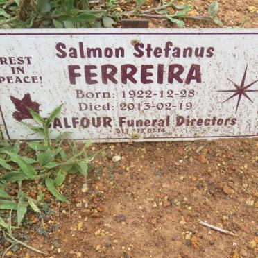 FERREIRA Salmon Stefanus 1922-2013