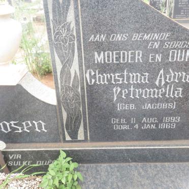 GOOSEN Anthonie Christoffel 1890-1969 & Christina Adriana Petronella JACOBS 1893-1969 _2