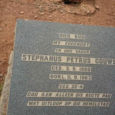 GOUWS Stephanus Petrus 1880-1963