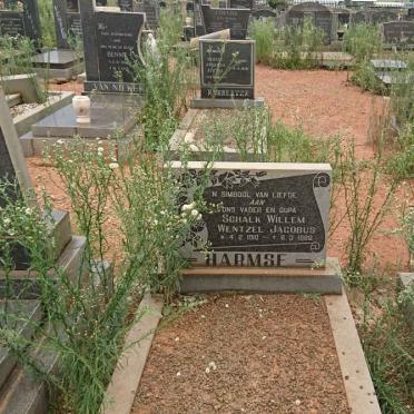HARMSE Schalk Willem Wentzel Jacobus 1910-1988