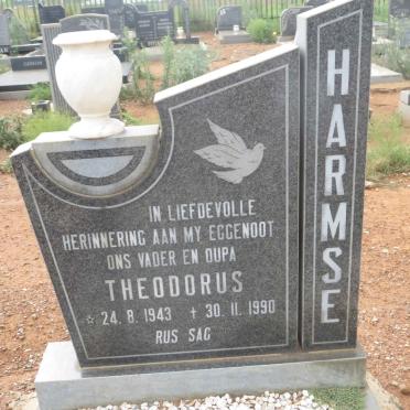 HARMSE Theodorus  1943-1990