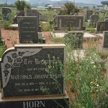 HORN Marthinus Johannes 1919-197?