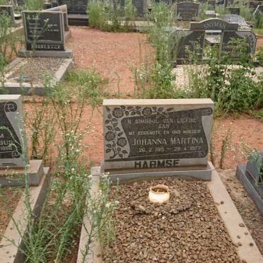 HARMSE Johanna Martina 1915-1977