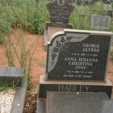 HARLEY Anna Susanna Christina 1906-2000