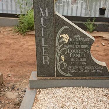 MULLER Lourens Daniel 1928-1984