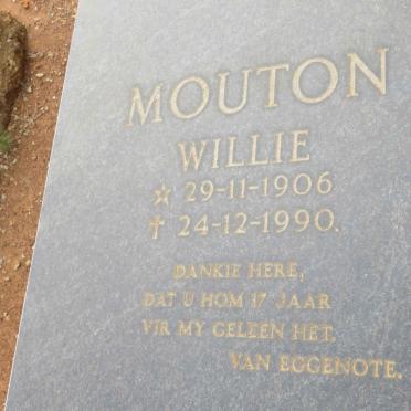 MOUTON Willie 1906-1990