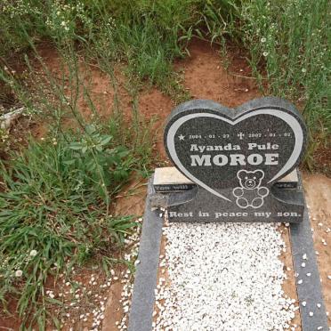 MOROE Ayanda Pule 2004-2007