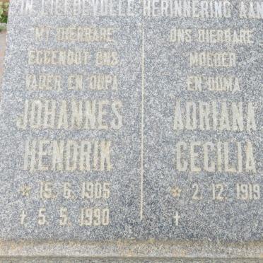 MOUTON Johannes Hendrik 1905-1990 &amp; Adriana Cecilia 1919- _2