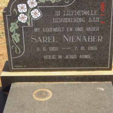 NIENABER Sarel 1905-1986