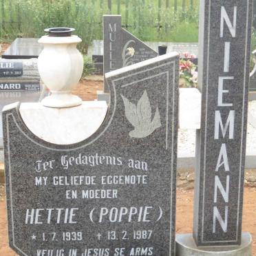 NIEMANN Hettie 1939-1987