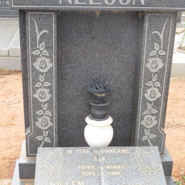 NELSON Willem Jacobus 1928-1991 &amp; Mary 1930-1991