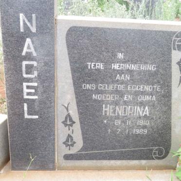 NAGEL Hendrina 1910-1989