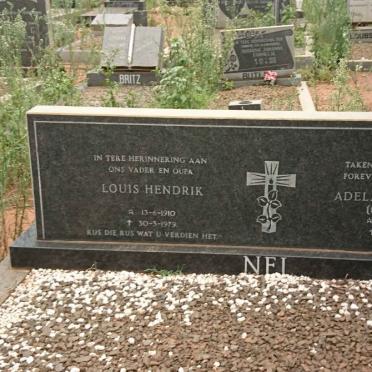 NEL Louis Hendrik 1910-1979 &amp; Adelaide Dagma PITOUT 1902-1977