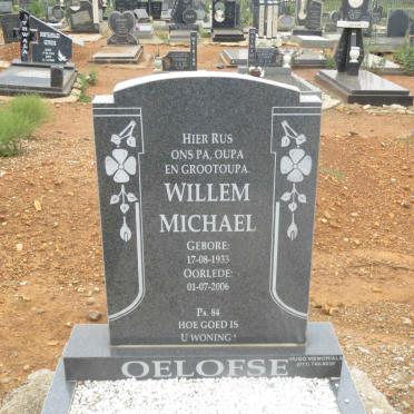 OELOFSE Willem Michael 1933-2006