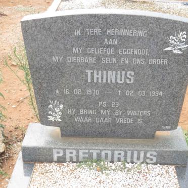 PRETORIUS Thinus 1970-1994