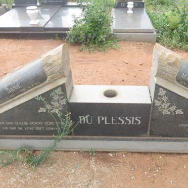PLESSIS Danie, du 1910-1971 &amp; Magaretha 1923-1991