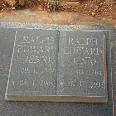 RALPH Edward 1944-2004 :: RALPH Edward 1964-1997