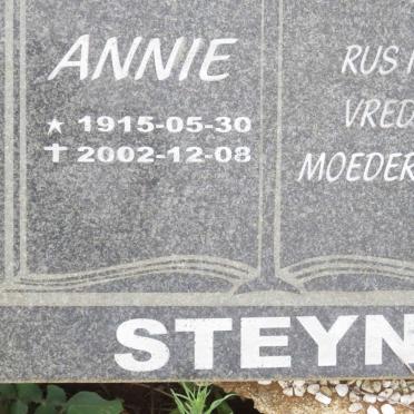 STEYN Annie 1915-2002